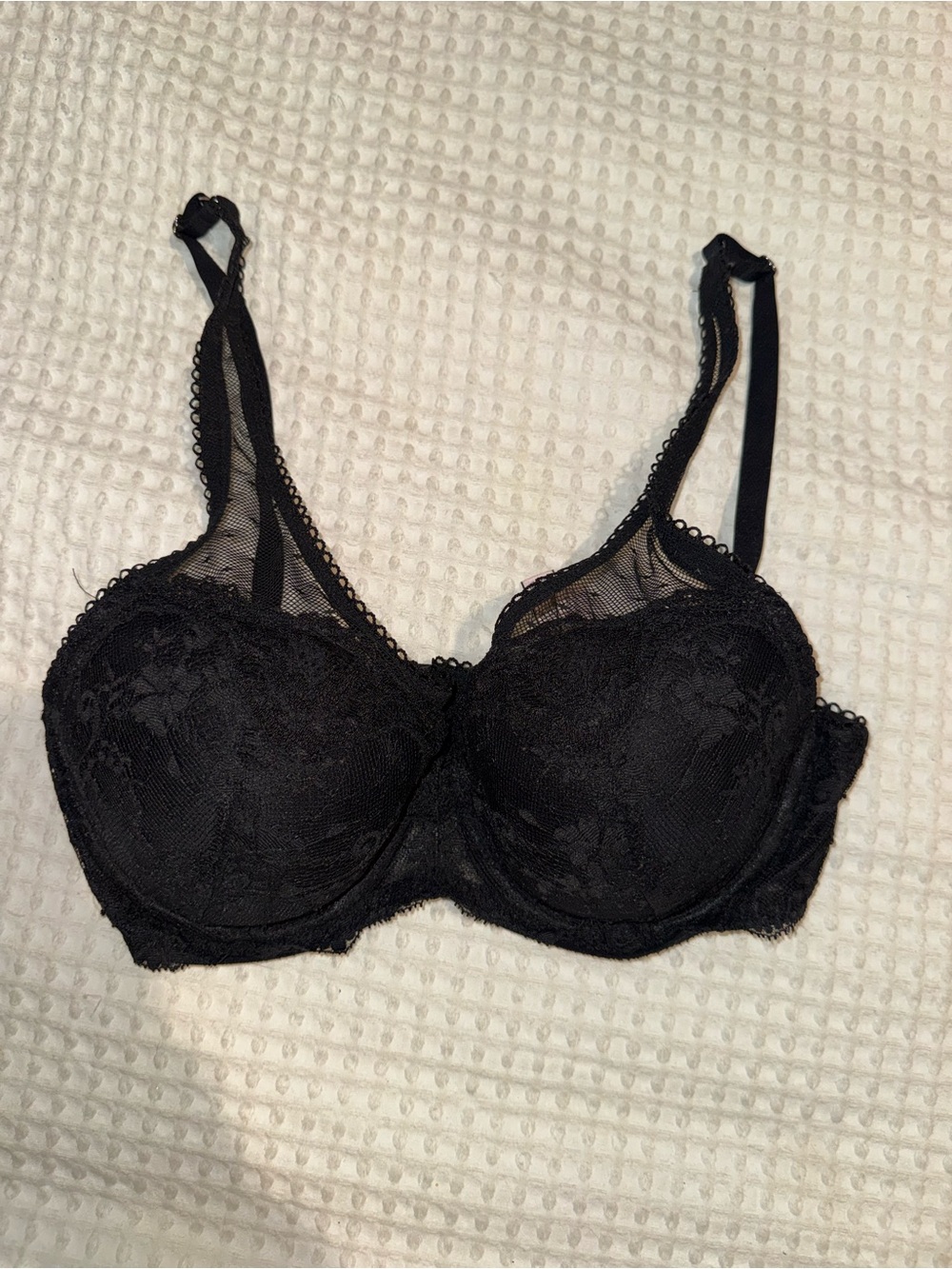 2/$15 -Victoria's Secret Black Lace Underwire Bra